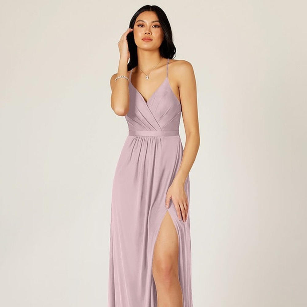 Azazie Luxy Vintage Mauve Dress | Size 10 NWT